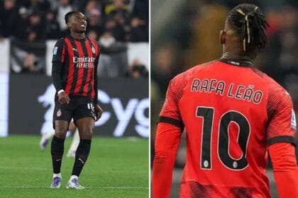 Leão, Milan, Galatasaray — Rafael Leão me fanellën e Milanit mes flamurit turk dhe atij anglez