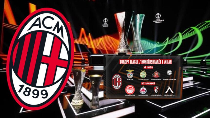 Short i Europa League nxorri kundërshtarët e Milanit, emrat e skuadrave