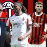 Gerry Cardinale dhe tri prej bigëve të Milan, Leão, Santiago Giménez, Samuele Ricci