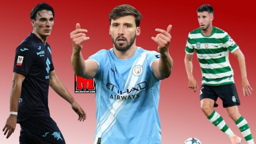 Rúben Dias, Gonçalo Inácio, Cacciamani, pistat që po ndiqen nga Milan gjatë ditëve të mbetura të merkatos verore