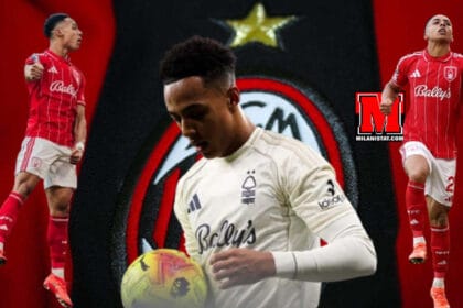 Omari Hutchinson në Premier League me fanellën e Nottingham Forest që kërkohet nga Milani