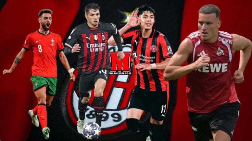 Fernandez, Brahim Diaz , Dario Osorio, Saïd El Mala emrat e diskutuar midis Gerry Cardinale dhe Ruben Amorim gjatë takimit në Milanello
