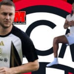 Rafael Leão gjatë një stërvitjeje në Centro Sportivo i Carnago dhe Koopmeiners që kërkohet nga Milan
