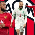 Noussair Mazraoui, futbollisti i Manchester United, i lidhur me merkaton Milan