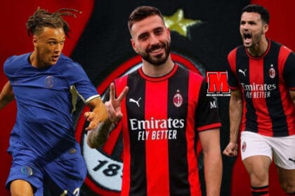 Diego Moreira, Gonçalo Ramos, Mario Gila, tri blerjet e para të Milanit
