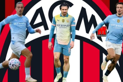 Jack Grealish me fanellën e Manchester City, kërkohet nga Milani në këtë dritare merkatoje