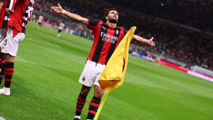 Goncalo Ramos feston golin e tij të parë me fanellën e Milanit te San Siro.
