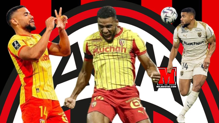 Matthieu Udol qe kerkohet nga Milan, duke luajtur me fanellën e RC Lens në Ligue 1