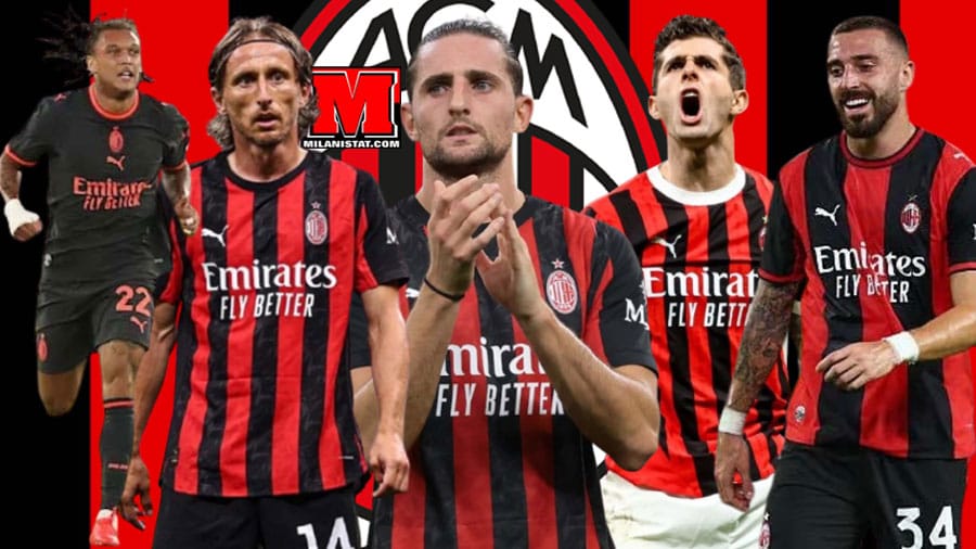 Milan, pesë lojtarë kyç Mario Gila, Luka Modrić, Adrien Rabiot, Diego Moreira dhe Christian Pulisic