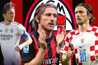 Luka Modrić me fanellën e Milanit, të Kroacisë dhe Real Madridit në evente të ndryshme