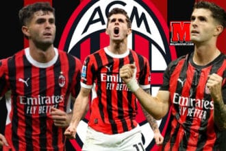 Pulisic me fanellën e Milanit, duke u përgatitur për sfidën ndaj Juventusit