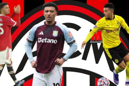 Jadon Sancho, futbollisti anglez i ofruar Milanit me fanella të ndryshme nga Premier League në Bundesligë