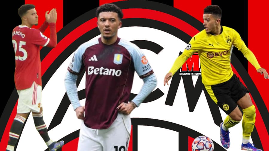 Jadon Sancho, futbollisti anglez i ofruar Milanit me fanella të ndryshme nga Premier League në Bundesligë