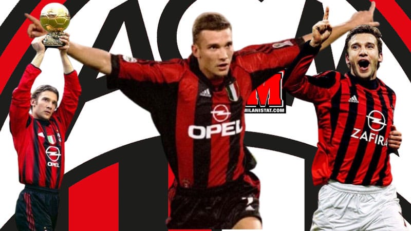 Andriy Shevchenko është një nga futbollistët më të dashur në historinë e Milanit