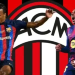 Mbrojtësi francez Jules Koundé me fanellën e Barcelonës është shndërruar në një objektiv real të merkatos Milan