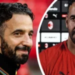 Trajneri portugez i Milanit Rúben Amorim duke folur per mediat