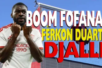 Youssouf Fofana në aksion me fanellën e Sevilla-s në La Liga me vështrim nga Casa Milan