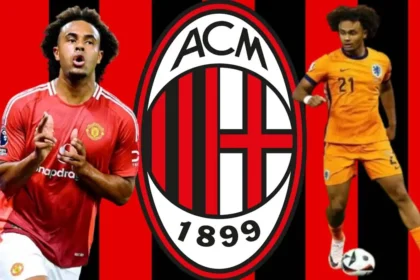 Joshua Zirkzee me fanellën e Manchester United dhe të Hollandës, është shndërruar përsëri në një objektiv të merkatos Milan
